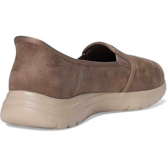 NWT SKECHERS Women's Hands Free Slip-ins Gore Loafer, Dark Taupe, 9.5 - Picture 5 of 7